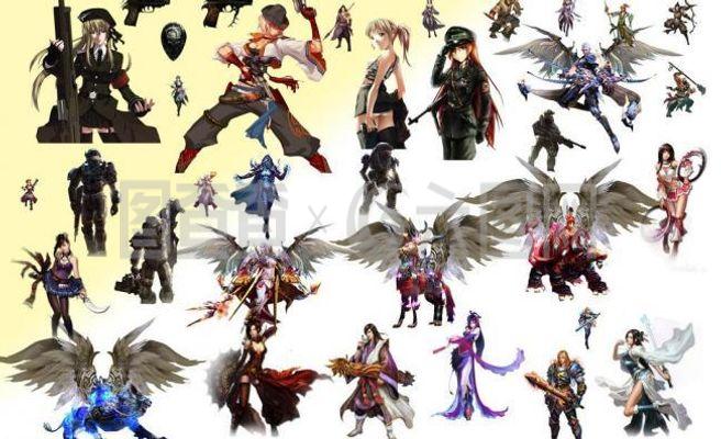 网络游戏中的卡通角色设计与软件应用